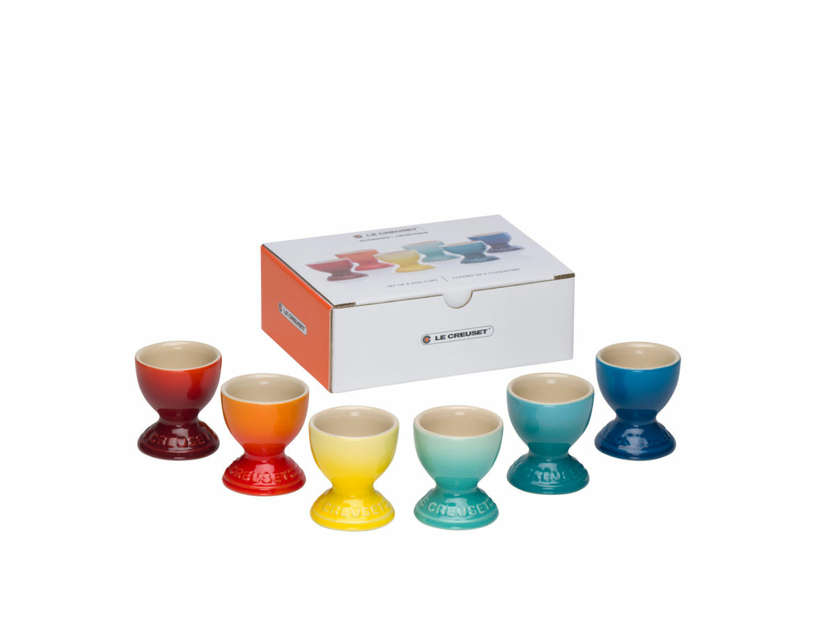 Set de 6 coquetiers rainbow