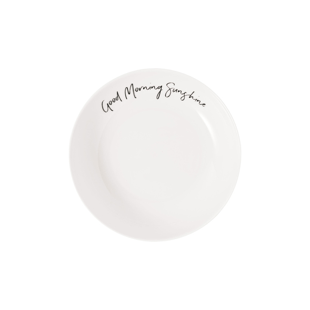 Statement - Assiette creuse « Good morning Sunshine », ⌀18 cm