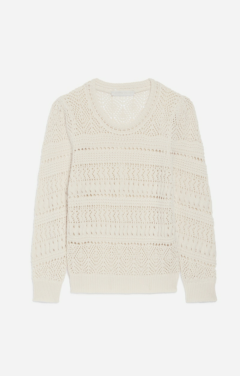 PULL COL ROND 100% Coton