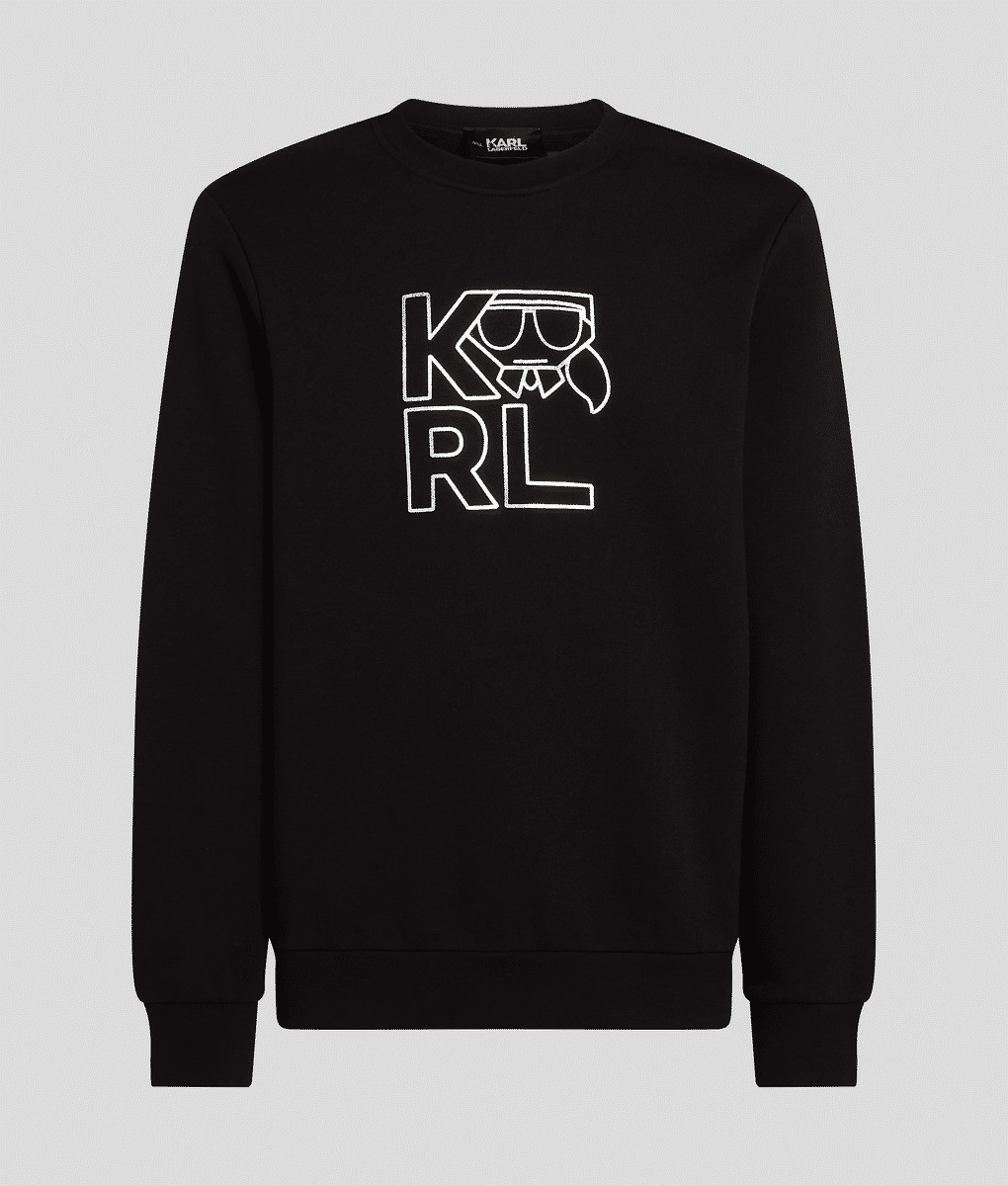 SLVR KOCKTAIL BLK LG SWEATSHIRT