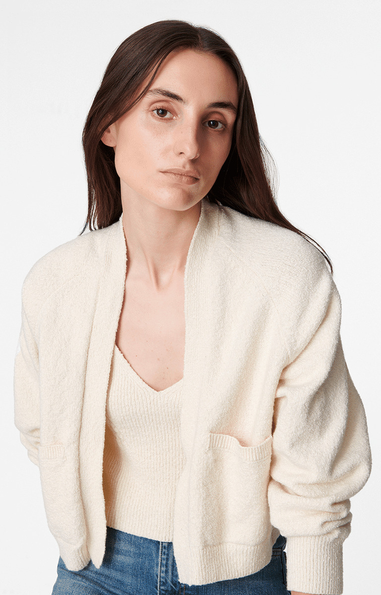 Cardigan Begonia En Coton