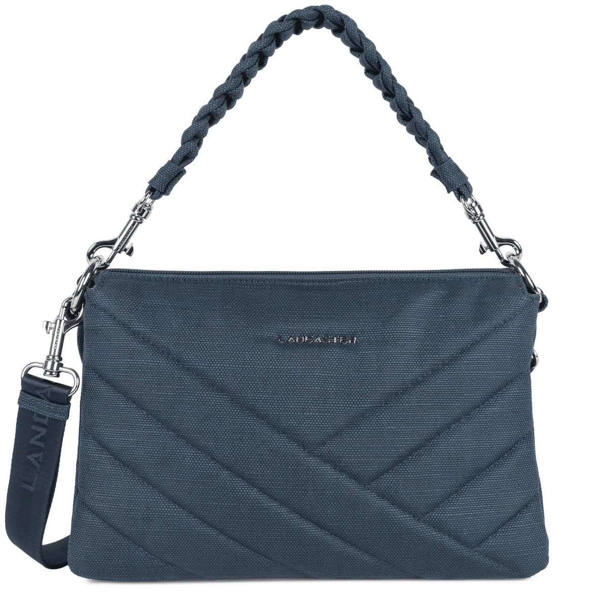 Pochette Zippé M Canvas Matelassé