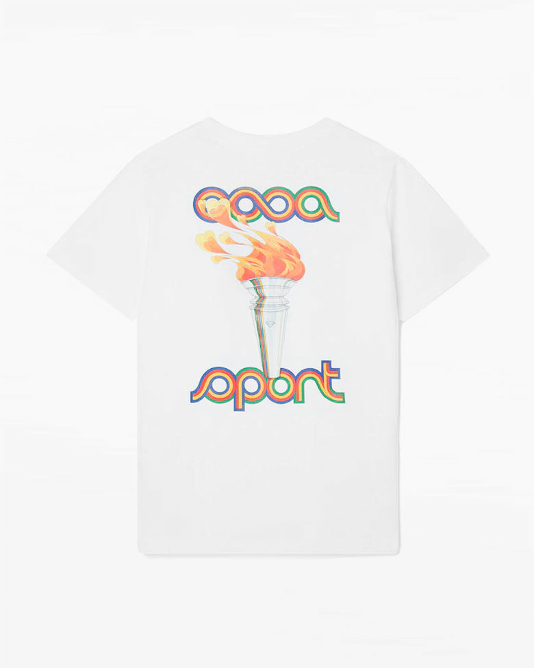 T-Shirt - La Flamme du Sport - White