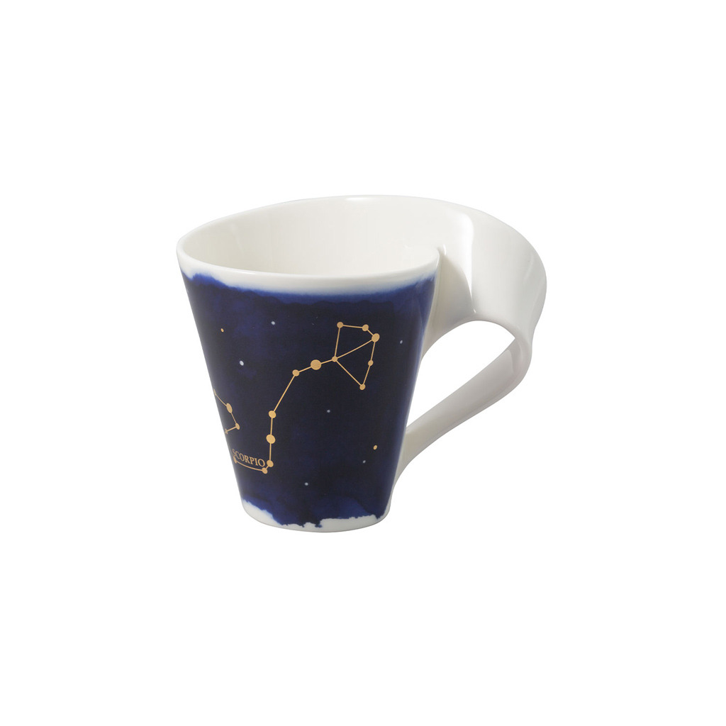 NewWave Stars mug scorpion, 300 ml, bleu/blanc