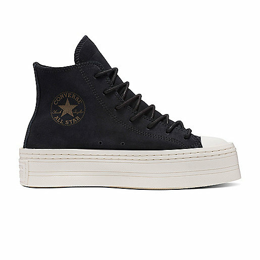 Chuck Taylor All Star Modern Lift Hi Black/Black/Egret