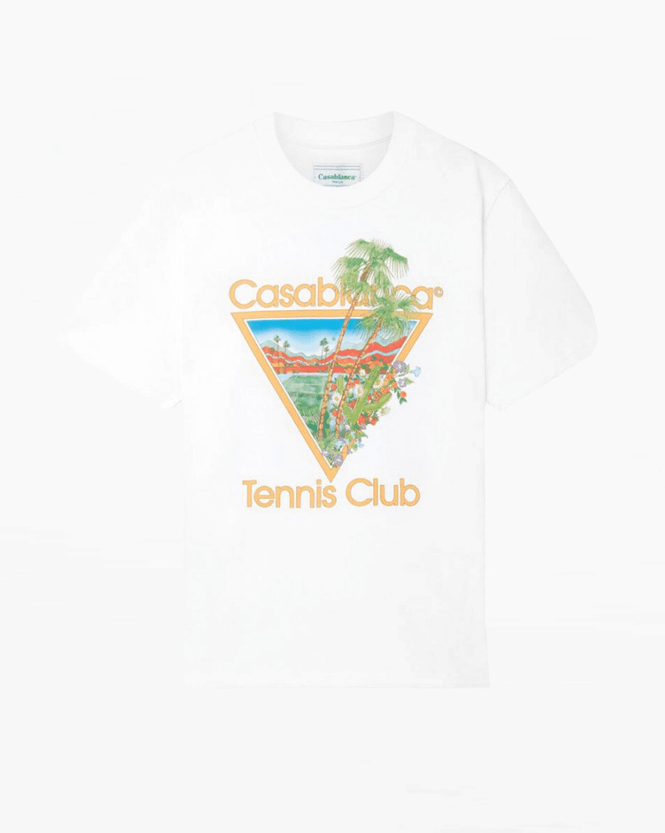 Casablanca Tennis Club Icon T-Shirt Homme | T-Shirts