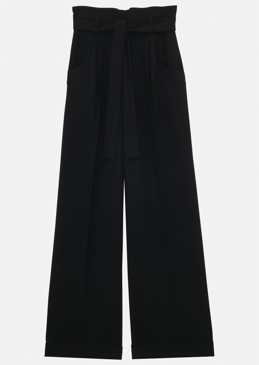 Pantalon Pyla-Noir en Polyester