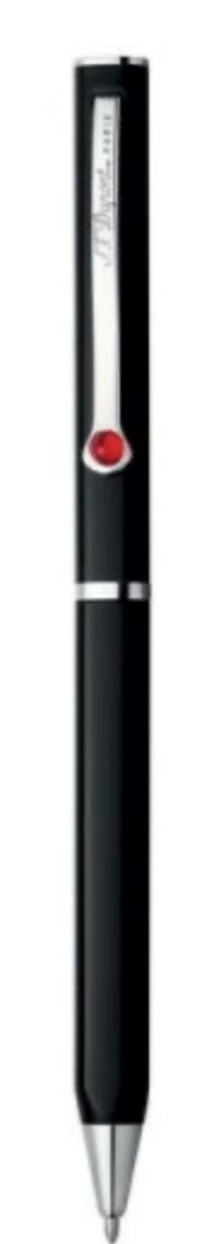 Stylo Bille Laque Noire finition Palladium X Karl Lagarfeld