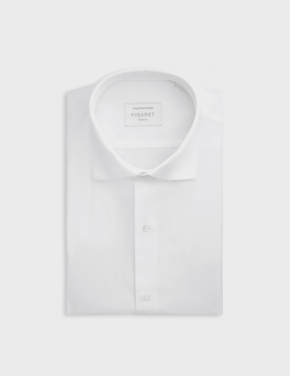 Chemise contemporaine blanche