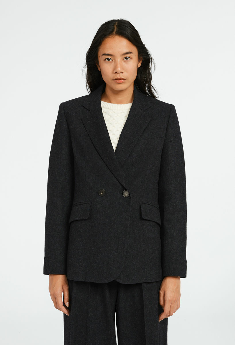 Veste de tailleur chinée