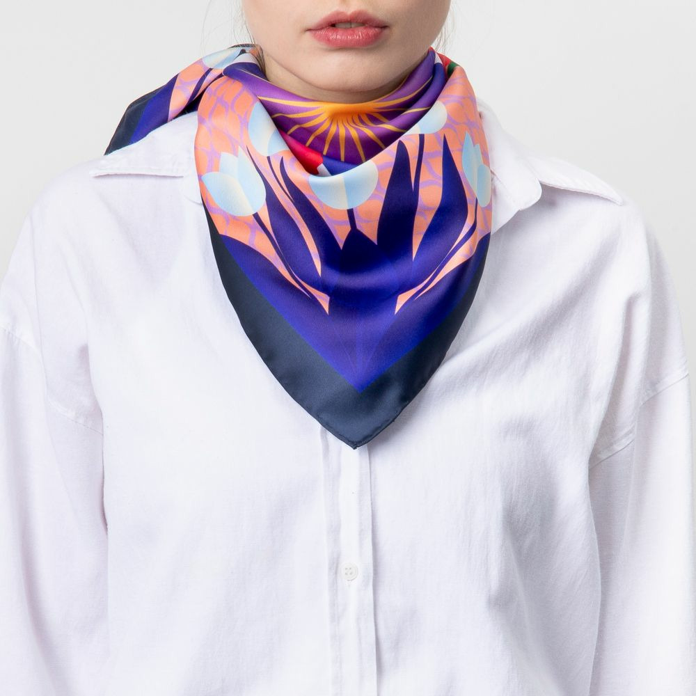 Foulard Alix Navy