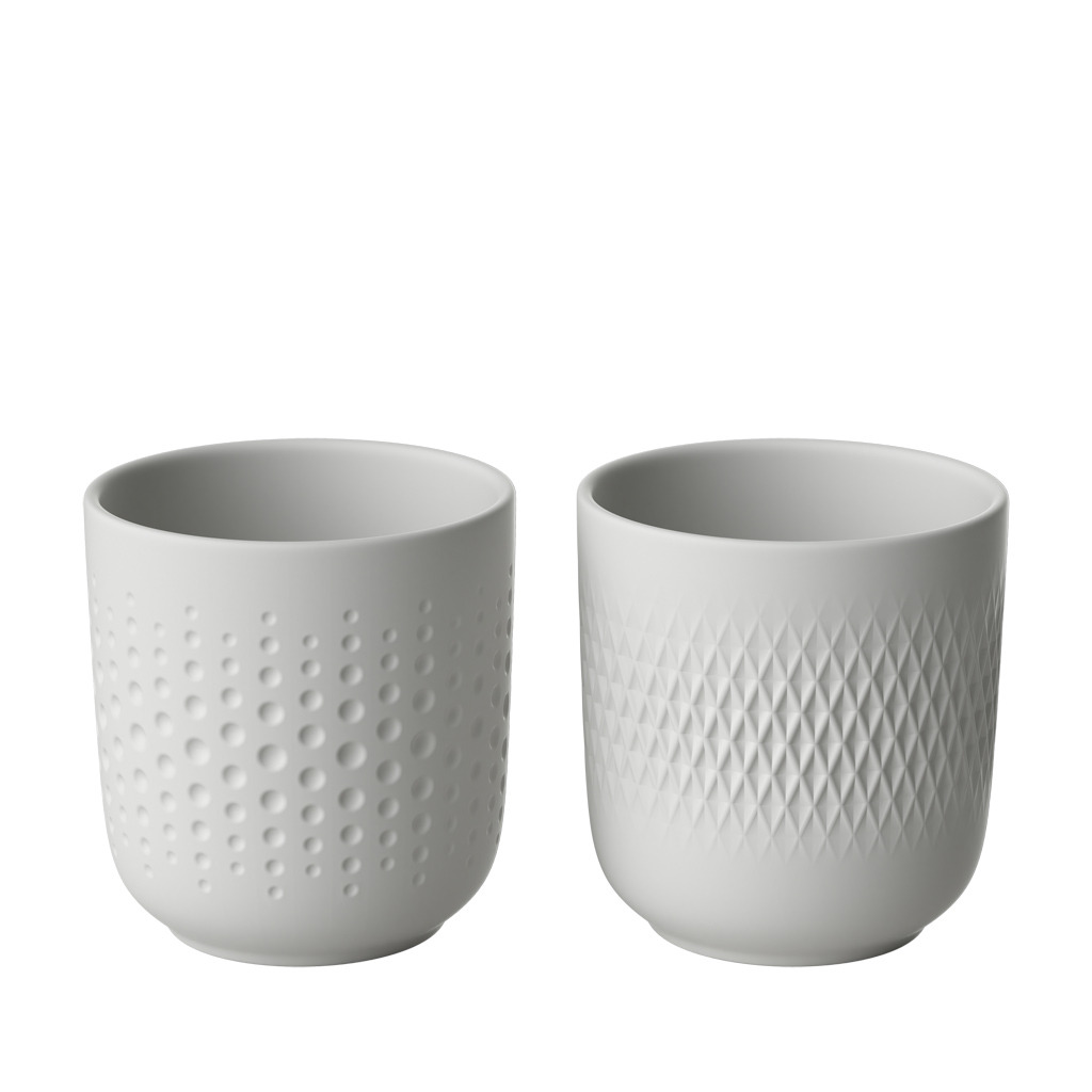 Manufacture Collier blanc Mug Set 2pcs