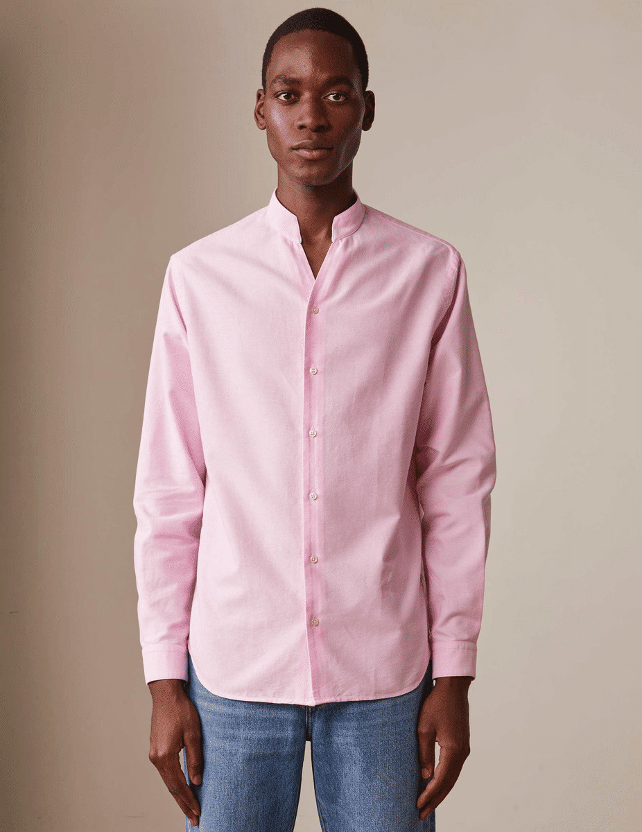 Chemise Carl rose