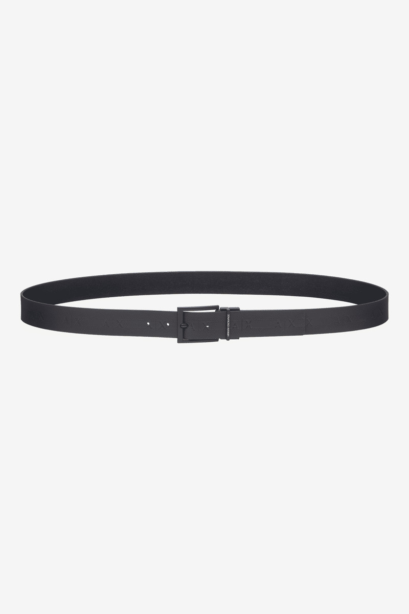 Ceinture Homme-Noir/Bleu Marine