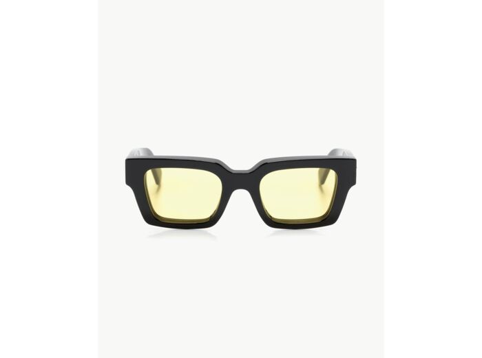 Virgil Sunglasses Black Yellow