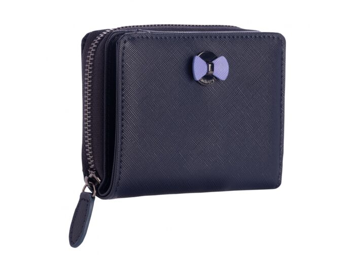 Portefeuille porte-monnaie Hortense Navy