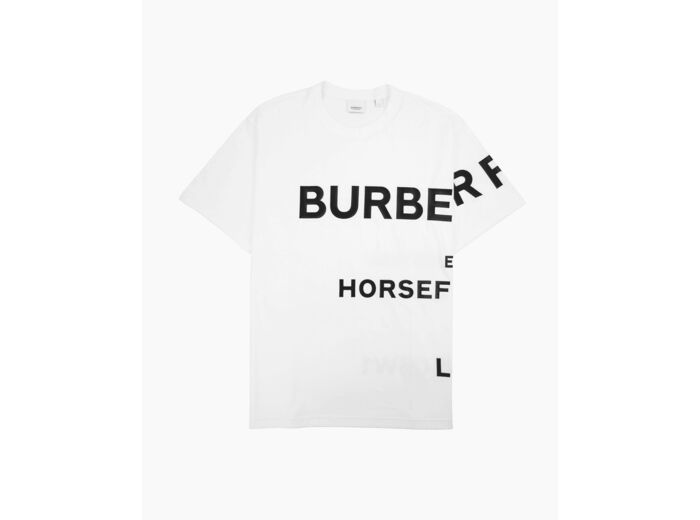 Burberry T-Shirt Harlford Logo White