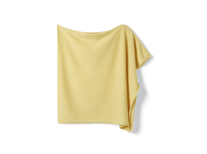 Poncho court - Accessoire - JAUNE BUVARD