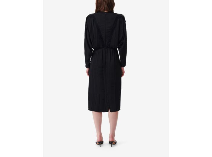 Robe Midi À Épaulettes Nicoa