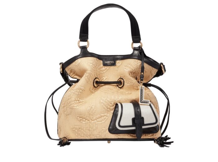 Premier Flirt De Lancel - Sac Seau M - Naturel/Noir