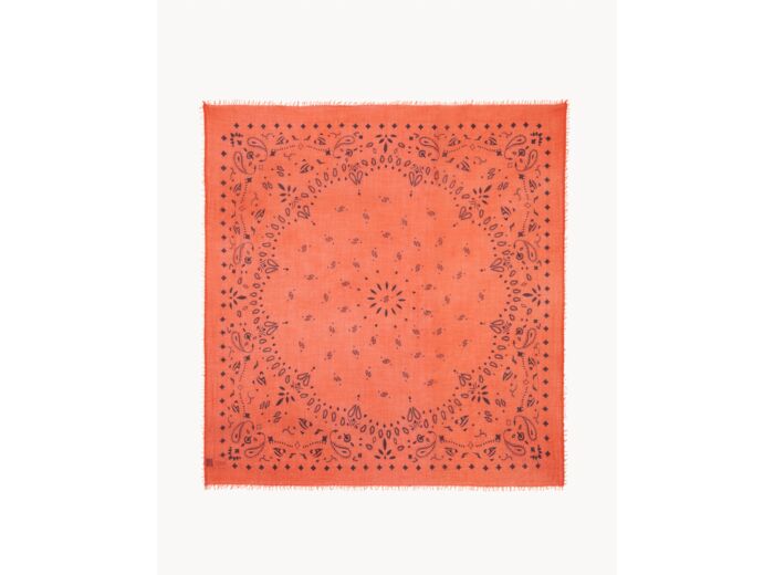 Très Grand Bandana EFFY Très grand bandana en voile de cachemire, 2 fils