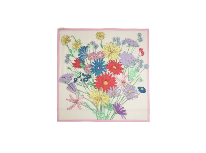 Carré imprimé bouquet - Accessoire - MULTICOLORIS