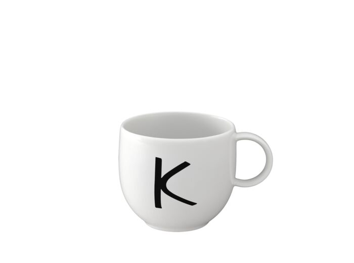 Mug Letters K 13x10x8cm