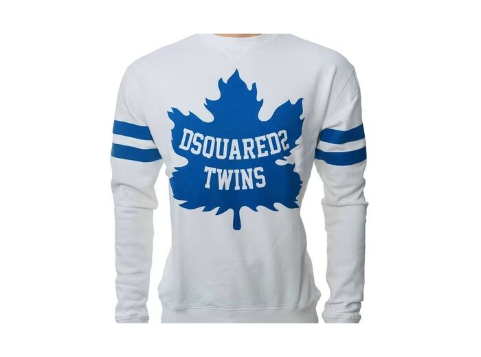 Crewneck - Twinsa - White Blue