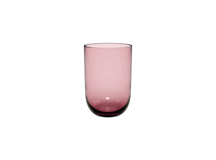 Like Grape - Lot de 2 verres à cocktails, lilas, en verre