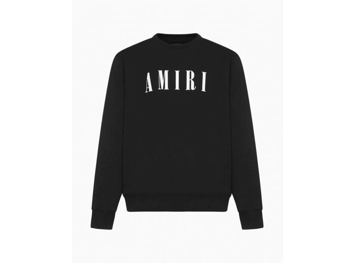 Amiri Sweatshirt Logo Iconique Black