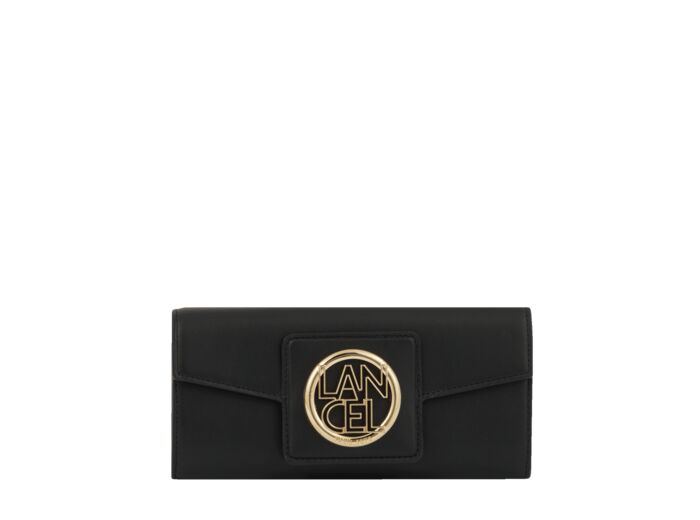 Roxane De Lancel - Portefeuille Long - Noir/Dore