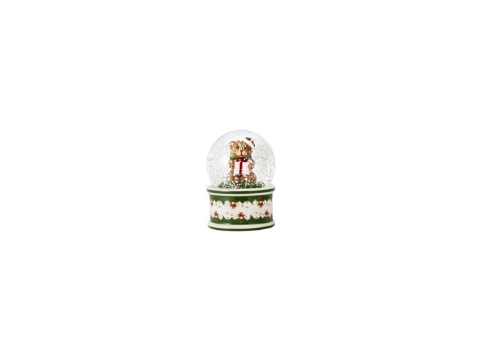 Christmas Toys Boule de neige petite,ours 2021 6,5x6,5x9cm