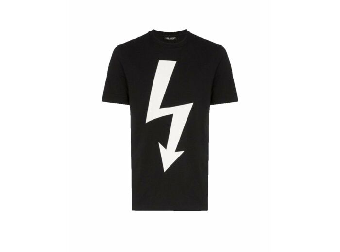 T-Shirt - Lightning Bolt - White