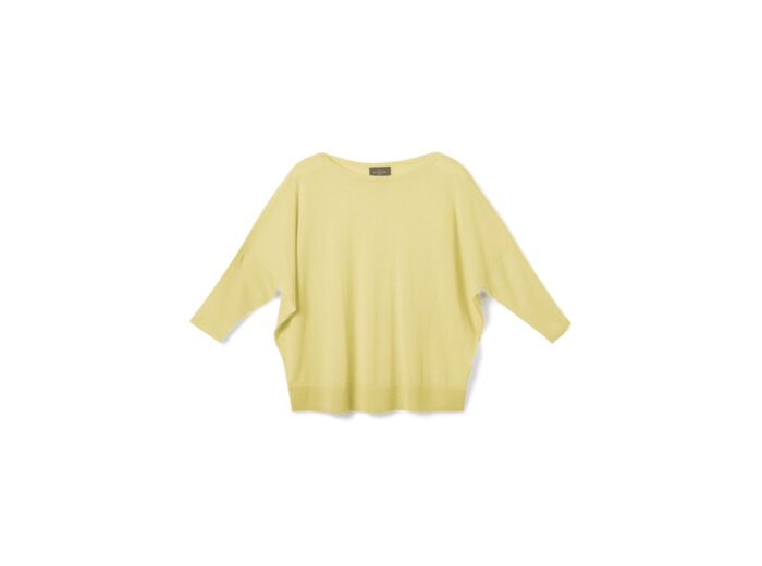 Pull oversize - Femme - JAUNE BUVARD