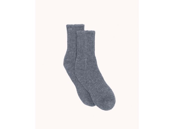 Chaussettes SOCKS Chaussettes cachemire couleur unie, 4 fils