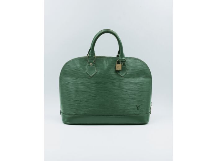 Louis Vuitton - Sac à main Alma PM Epi - Green