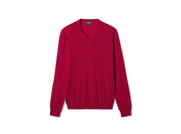 Pull col V ultrafin - Homme - GRANITA