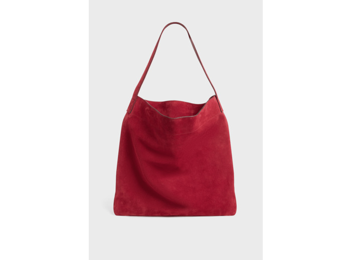 Sac Folk Lady En Cuir Velours Lady