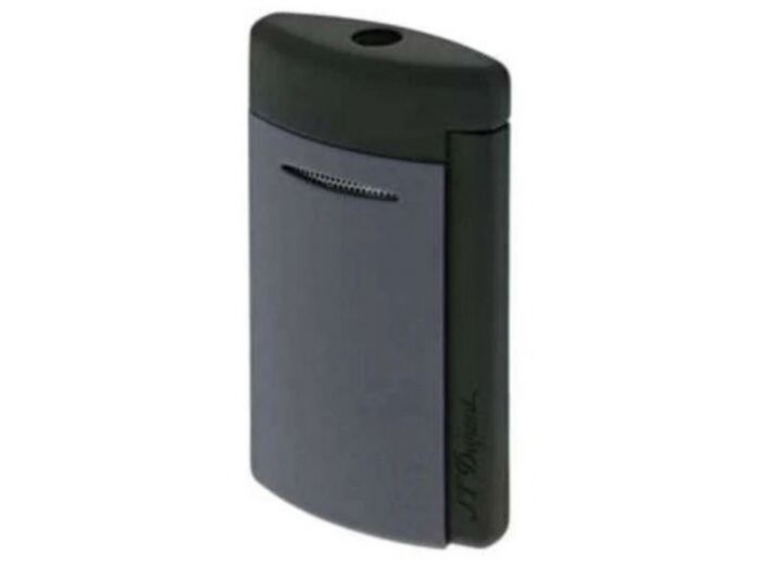 Briquet Minijet finition noir mate / gris