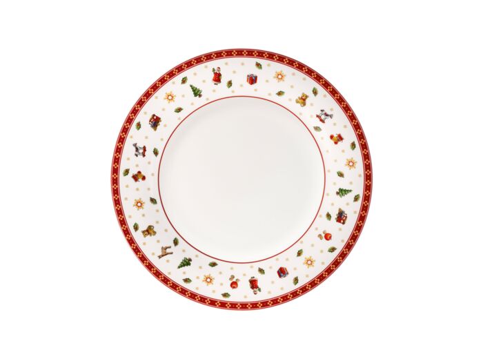 Toy’s Delight - assiette plate, blanche, Ø 27 cm