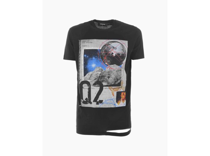 Dsquared T-Shirt Trekking Black