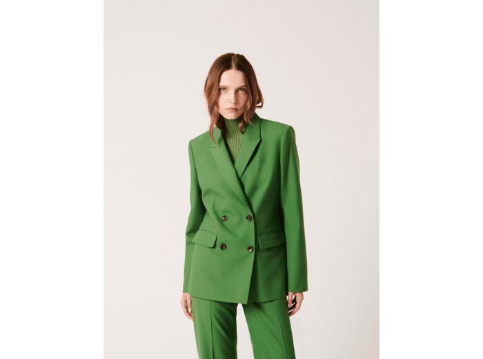 Veste Veneziana-Veste tailleur verte