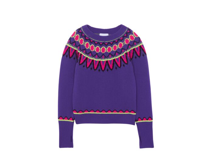 Pull Maria Pull Cachemire Manches Mitaines, 6 fils