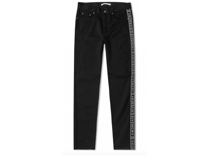 Jean - Stretch Bande Logo - Black