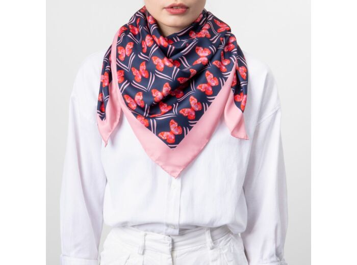 Foulard Pontia Navy