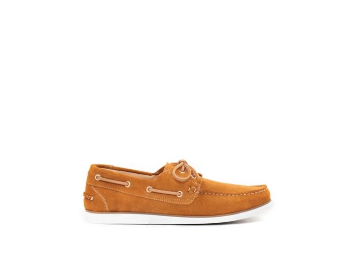 Mocassin MALLORCA Daim Camel