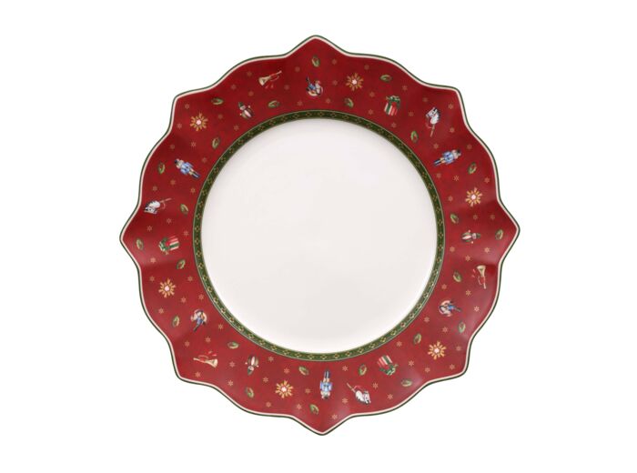 Toy’s Delight assiette plate rouge