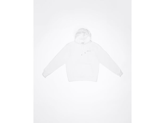 Hoodie - Le sweatshirt Brodé - White