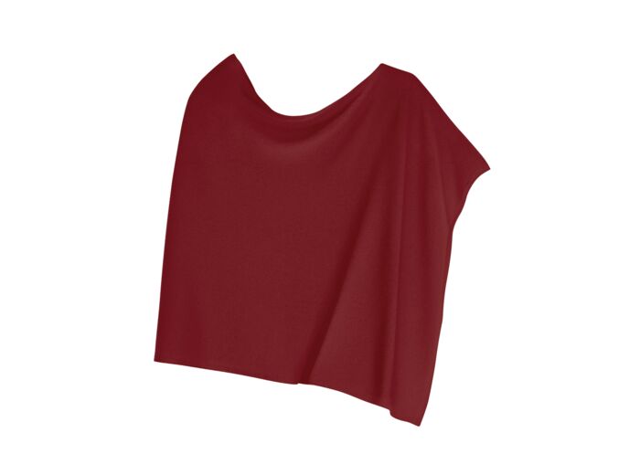 Poncho court - Accessoire - ROUGE GUARANA