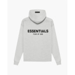 Essentials Grey Relaxed Hoodie